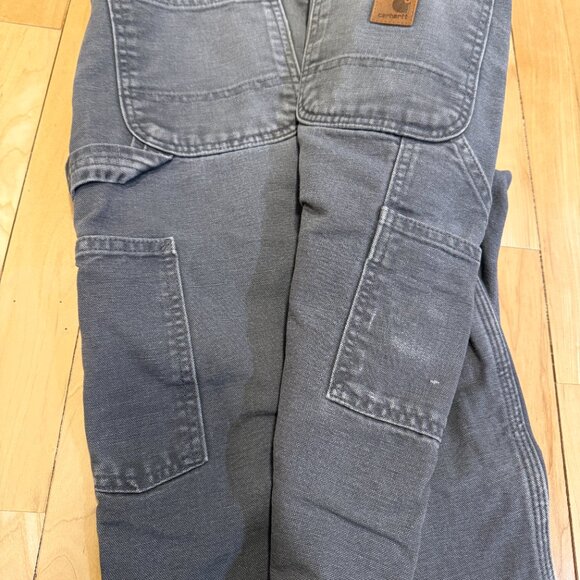 Carhartt Flannel Lined Pants Men's 30 Grey EUC - Picture 12 of 12